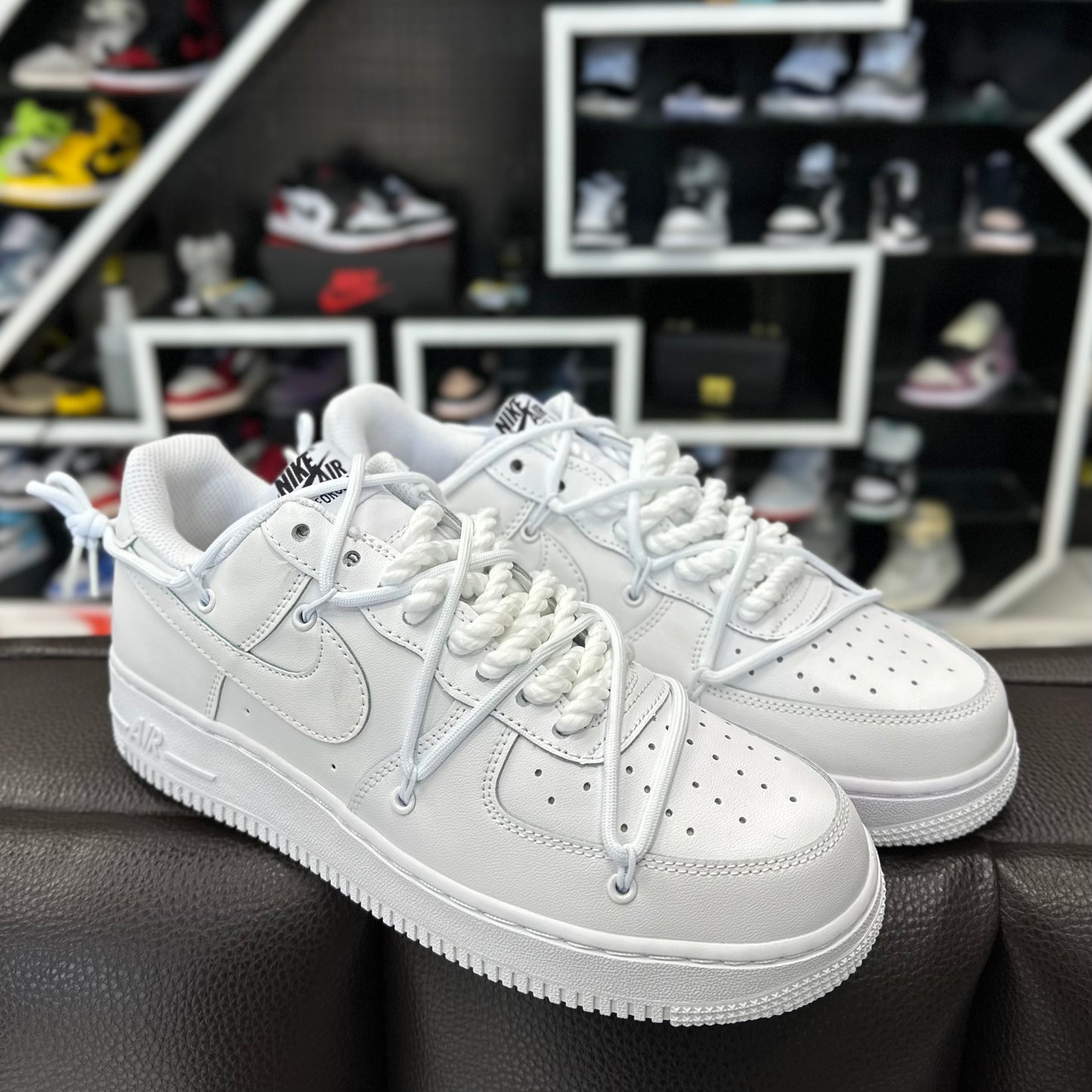 AF1 Low Blanco Custom