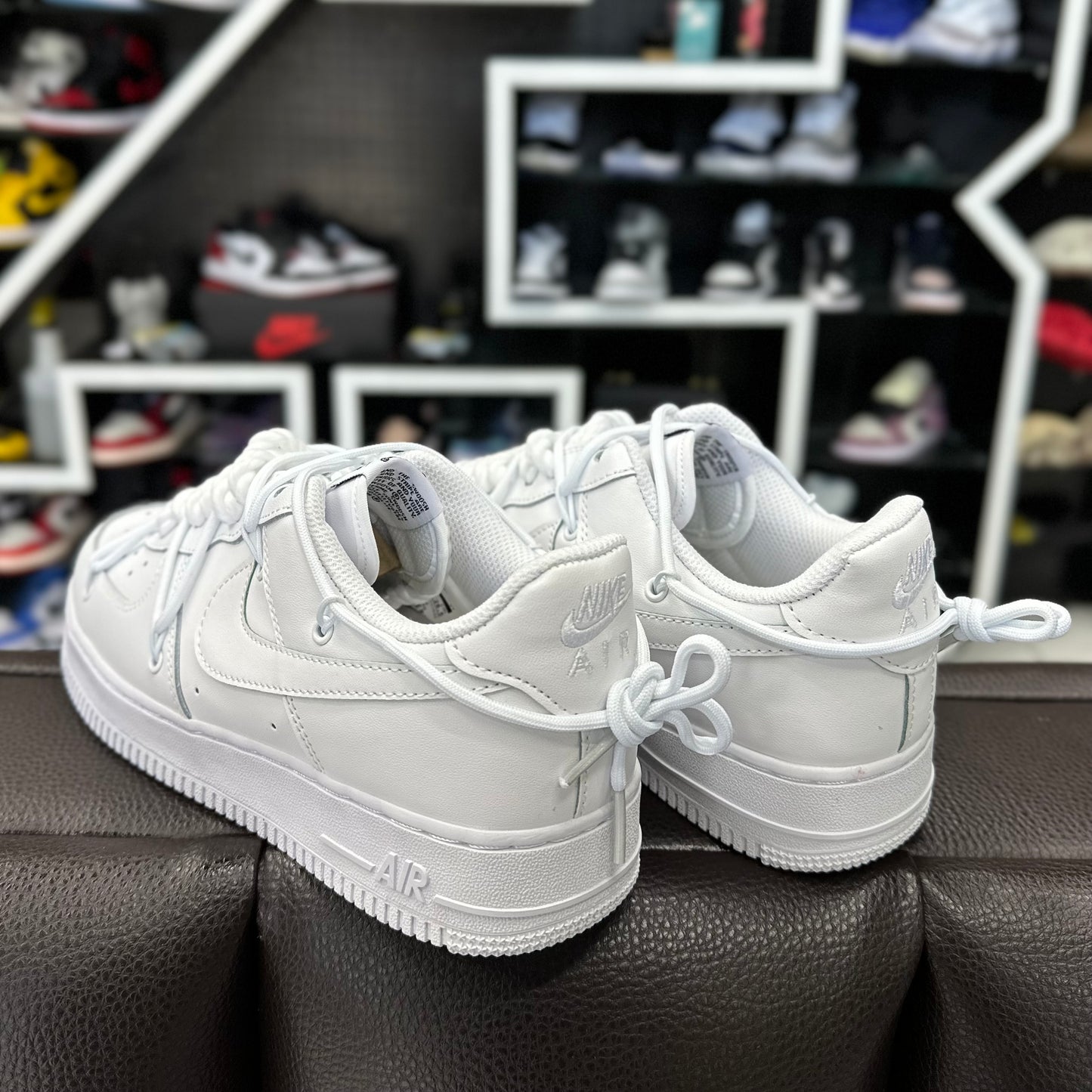 AF1 Low Blanco Custom