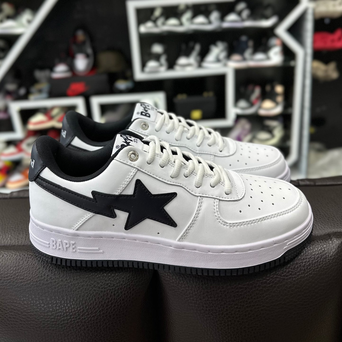 Bape Low Estrella Negra