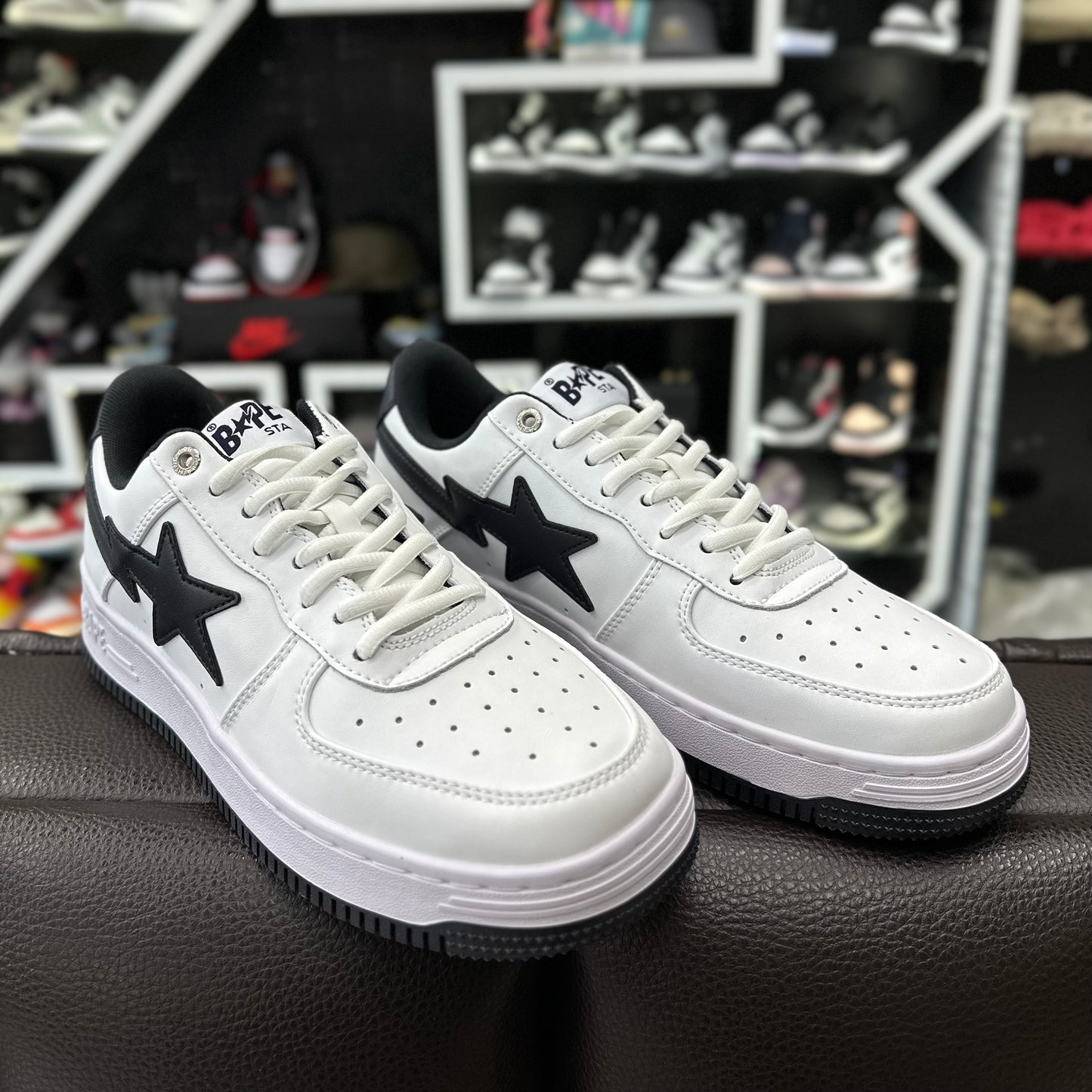 Bape Low Estrella Negra