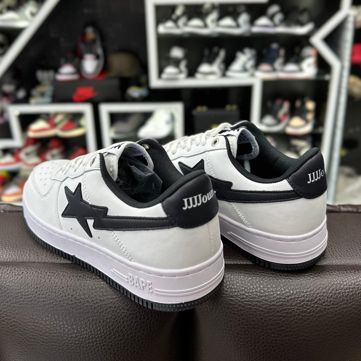 Bape Low Estrella Negra