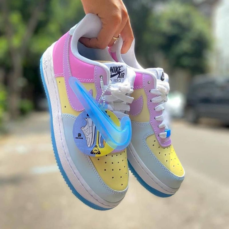 Tenis Nike Zapatillas Nike Air Force Cambian De Color Zapatillas